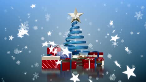 Weihnachtsbaum-Und-Geschenke