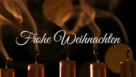 Frohe-Weihnachten-written-over-candles