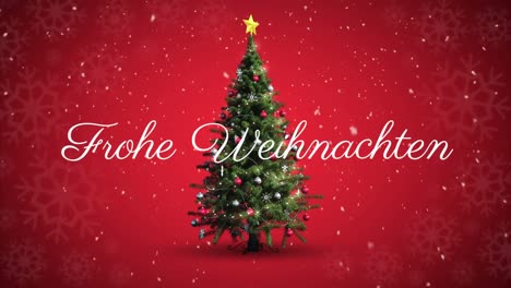 Frohe-Weihnachten-Written-Over-Christmas-Tree