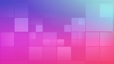 Flackernde-Quadrate-Auf-Rosa-Bis-Violettem-Hintergrund
