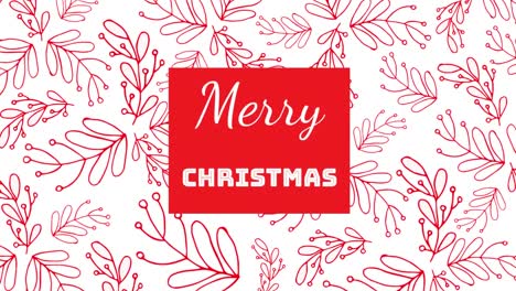 Merry-Christmas-written-over-mistletoe