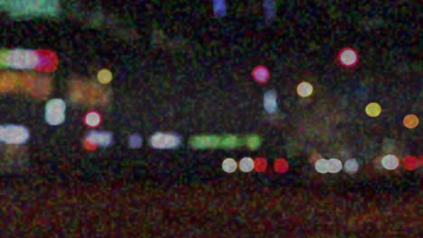 Straßenverkehr-In-Der-Stadt-Bei-Nacht