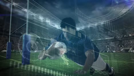 Data-processing-with-male-rugby-player-playing-rugby