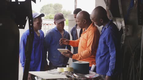 African-men-speaking-of-work-to-do