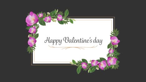 Animation-of-a-valentines-day-card-with-flowers