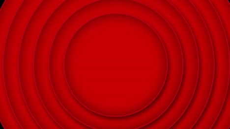 Red-circle-disappearing-on-black-background
