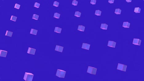Animation-Von-Violetten-Quadraten-Auf-Violettem-Hintergrund