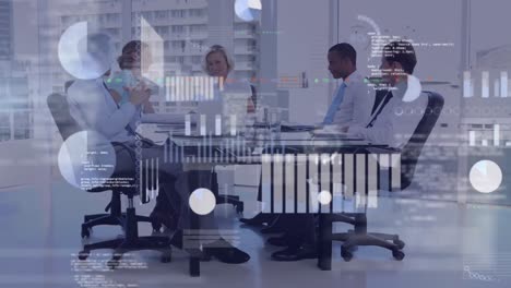 Animation-of-data-processing-with-workers-in-background