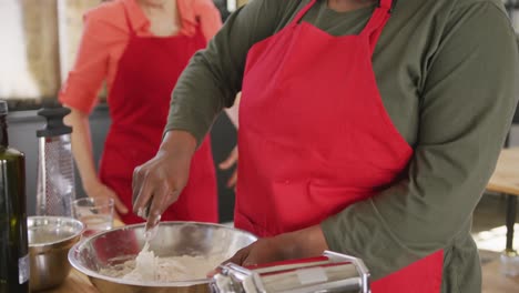 Chef-making-a-dough
