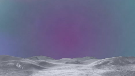 Animation-of-grey-mountains-in-colored-background