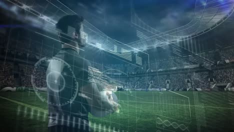 Animation-of-data-processing-with-rugby-player-standing