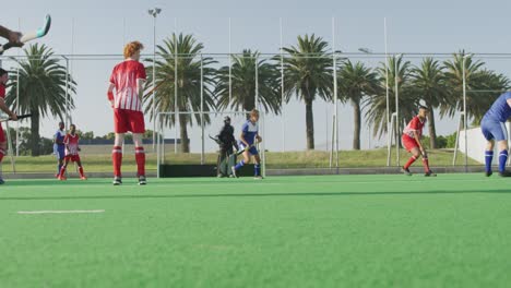 Hockey-players-during-a-match