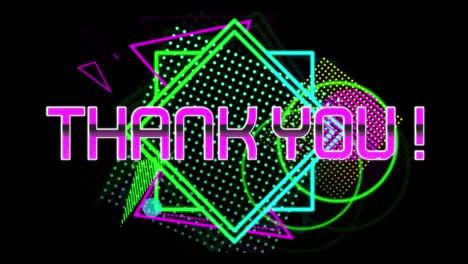 Animation-of-the-words-Thank-You!-written-in-neon-pink-letters
