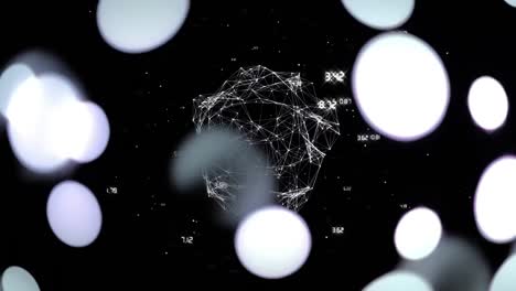 Animation-Eines-Netzwerks-Aus-Verbindungen-Mehrerer-Verbindungen,-Die-Einen-Globus-Bilden
