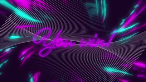 Words-Challenge-Accepted!-written-in-neon-letters-on-purple-background