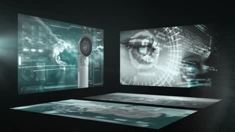 Animation-of-screens-with-human-eye-and-CCTV-camera-with-data-processing-and-world-map