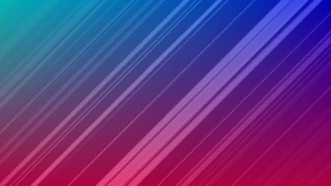 Animation-of-white-shapes-moving-on-blue-and-pink-background.