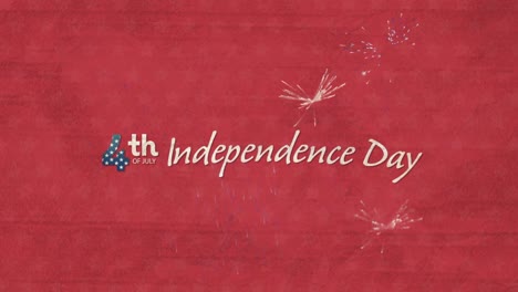 Animation-of-a-text-4th-of-July-Independence-Day-written-with-4-made-of-white-stars-on-blue-backgrou