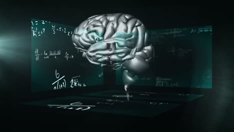 Animation-of-scientist-equations-over-3D-brain-during-coronavirus-covid19-pandemic