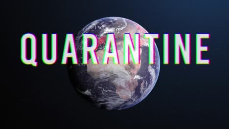 Corona-quarantine-with-earth-globe
