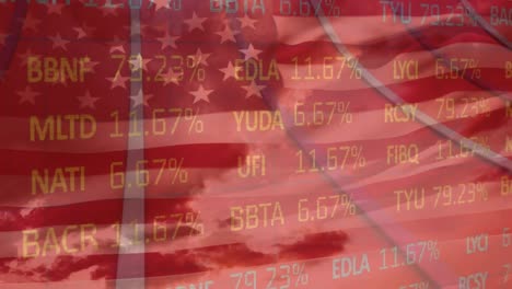 Stock-market-data-processing-against-US-flag