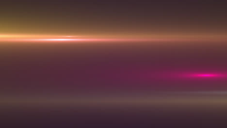 Glowing-orange-and-pink-rays-of-light-moving-against-orange-background