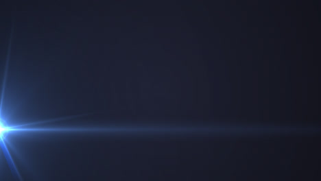 Blauer-Lichtfleck,-Der-Vor-Schwarzem-Hintergrund-Leuchtet