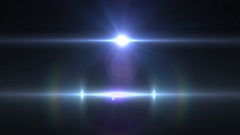 Hellblauer-Lichtfleck,-Der-Sich-Vor-Schwarzem-Hintergrund-Bewegt