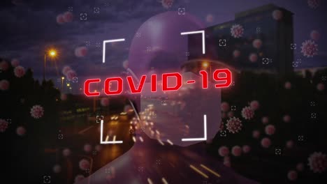 Covid-19-Text-Gegen-Den-Stadtverkehr