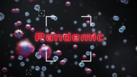 Pandemietext-Gegen-Covid-19-Zellen