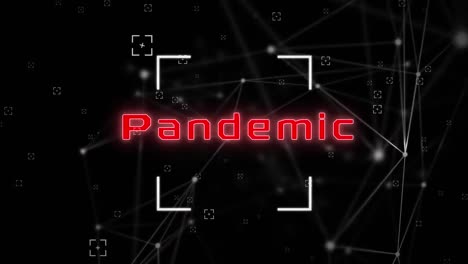 Pandemic-text-against-network-of-connections