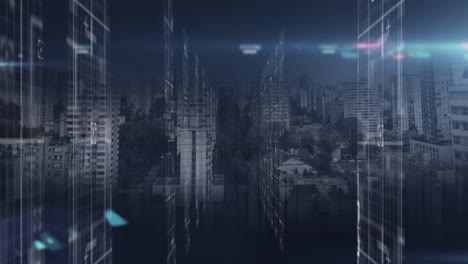 Data-processing-against-cityscape