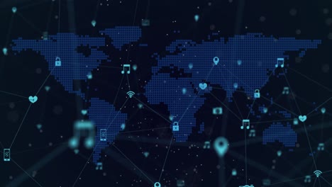 Network-of-connection-icons-against-world-map