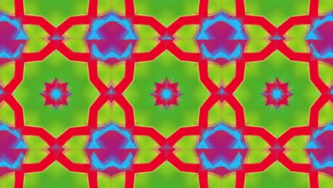 Bewegende-Mehrfarbige-Kaleidoskop-abstrakte-Muster-Und-Formen
