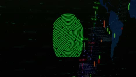 Financial-data-processing-against-bio-metric-fingerprint-scanner