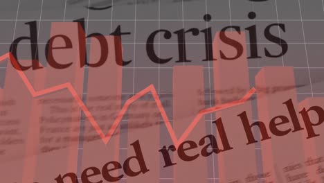 Statistische-Datenverarbeitung-Gegen-Schuldenkrisentext-Auf-Zeitung