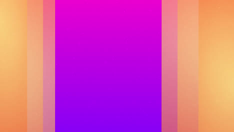 Orange-stripes-moving-against-purple-background