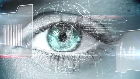 Digital-interface-with-data-processing-against-close-up-view-of-human-eye
