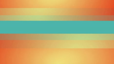 Digital-animation-of-lines-of-different-orange-shades-moving-against-green-background