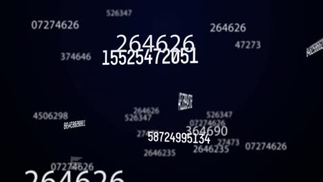 Animation-of-white-numbers-changing-on-dark-blue-background