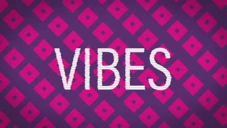 Animation-of-vibes-text-over-multiple-colourful-squares-moving-and-changing