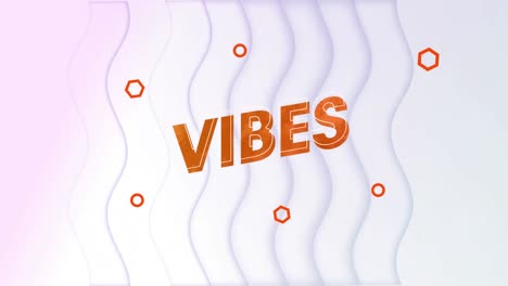 Animation-of-vibes-text-over-white-shape-changing-and-waving