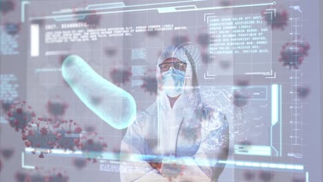 Digital-interface-with-blood-vessels-and-data-processing-against-health-worker-in-protective-clothes
