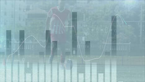 Statistische-Datenverarbeitung-Gegen-Männliche-Fußballspieler-Beim-Training-Auf-Dem-Rasenplatz