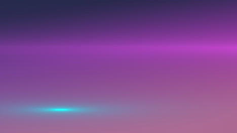 Animation-Leuchtender-Punkte,-Die-Sich-Horizontal-Auf-Violettem-Hintergrund-Bewegen
