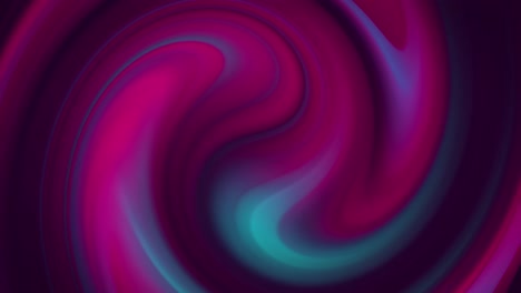 Digitale-Animation-Grüner-Und-Violetter-Digitaler-Wellen,-Die-Sich-Vor-Schwarzem-Hintergrund-Bewegen