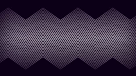 Animation-of-thin-white-parallel-zigzag-lines-slowly-scrolling-over-black-background