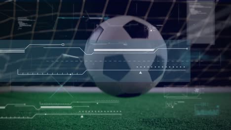 Animation-Des-Scannens-Von-Zielfernrohren-Und-Der-Datenverarbeitung-über-Fußball-Im-Sportstadion