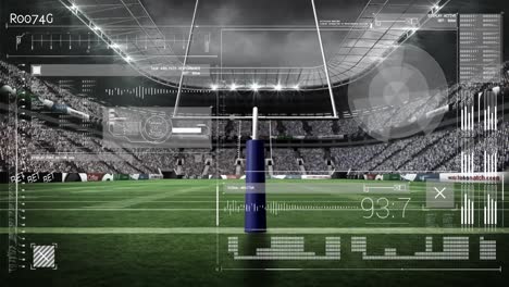 Animation-of-scopes-scanning-and-data-processing-over-sports-stadium