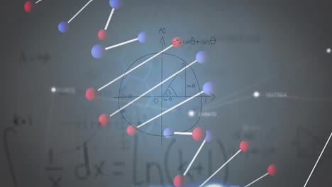 Animation-Des-Spinnens-Von-DNA-Strängen-Und-Der-Wissenschaftlichen-Datenverarbeitung